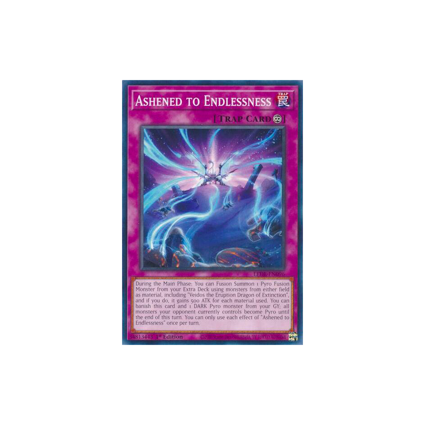 ASHENED TO ENDLESSNESS - COMMON - 1ST EDITION