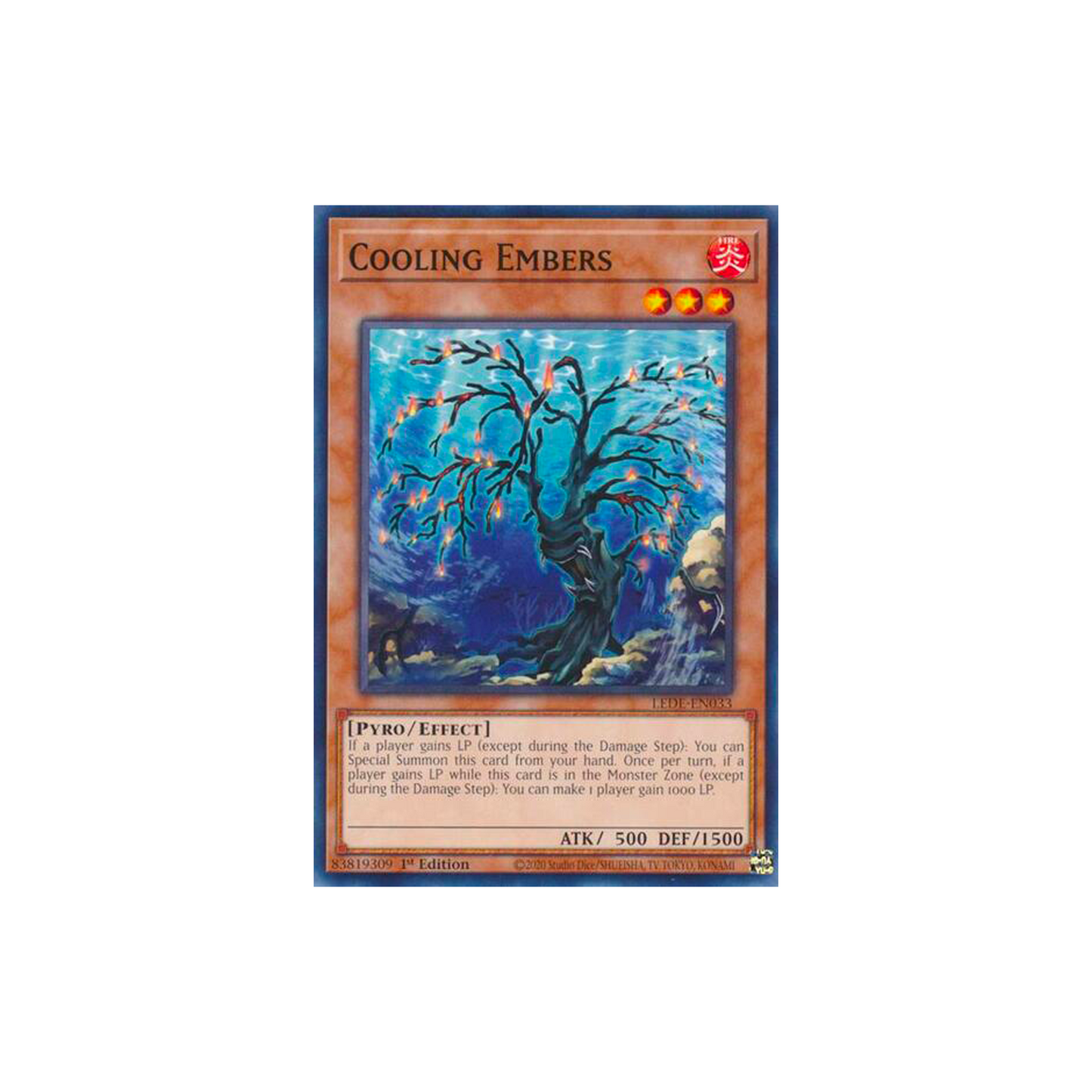 COOLING EMBERS - COMMON - 1ST EDITION