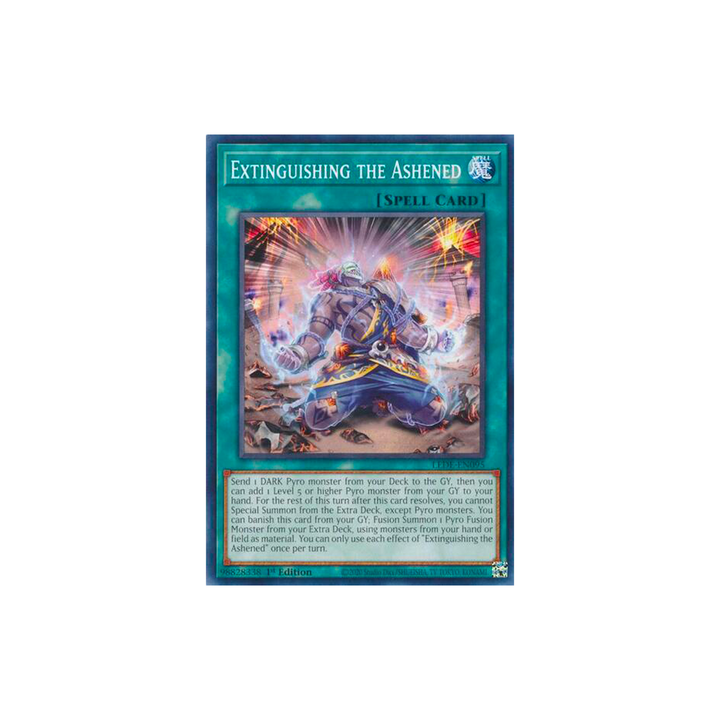 EXTINGUISHING THE ASHENED - COMMON - 1ST EDITION
