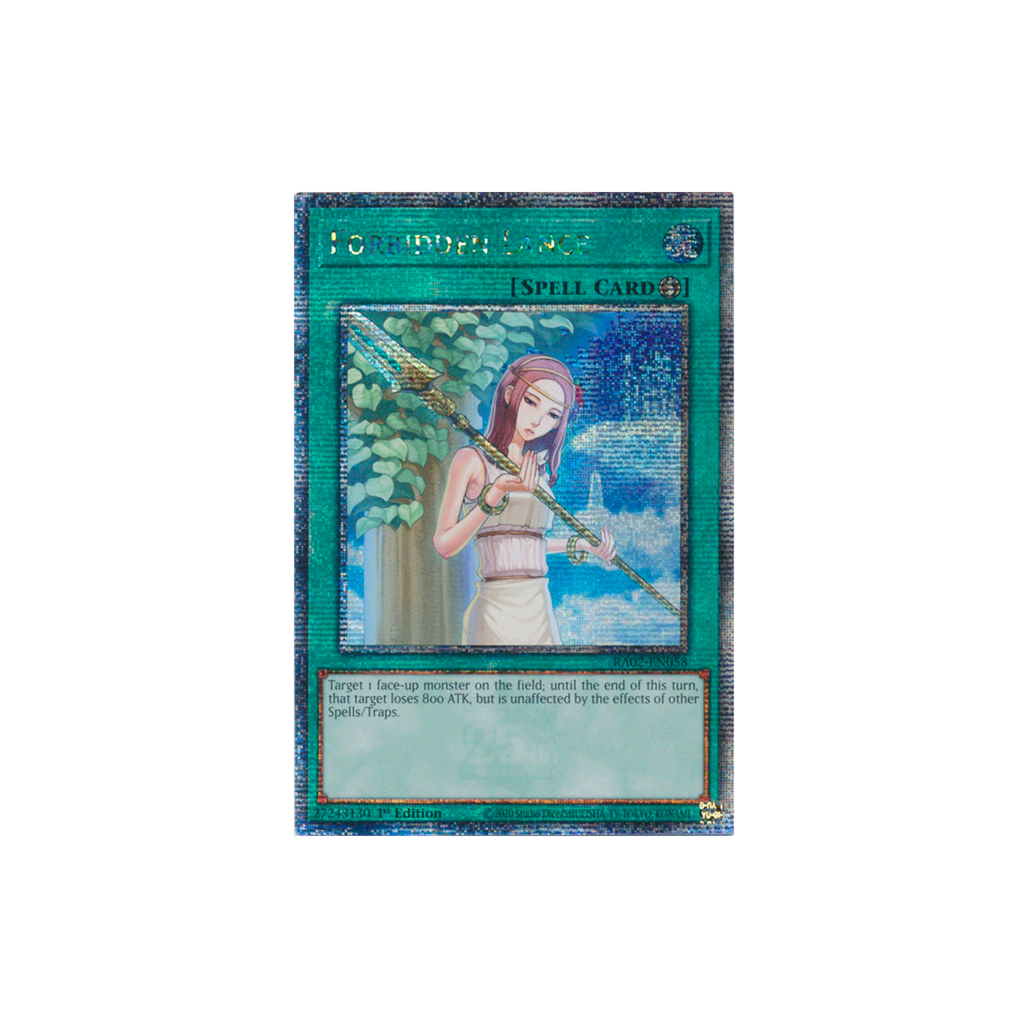 FORBIDDEN LANCE - QUARTER CENTURY SECRET RARE - 1ST EDITION