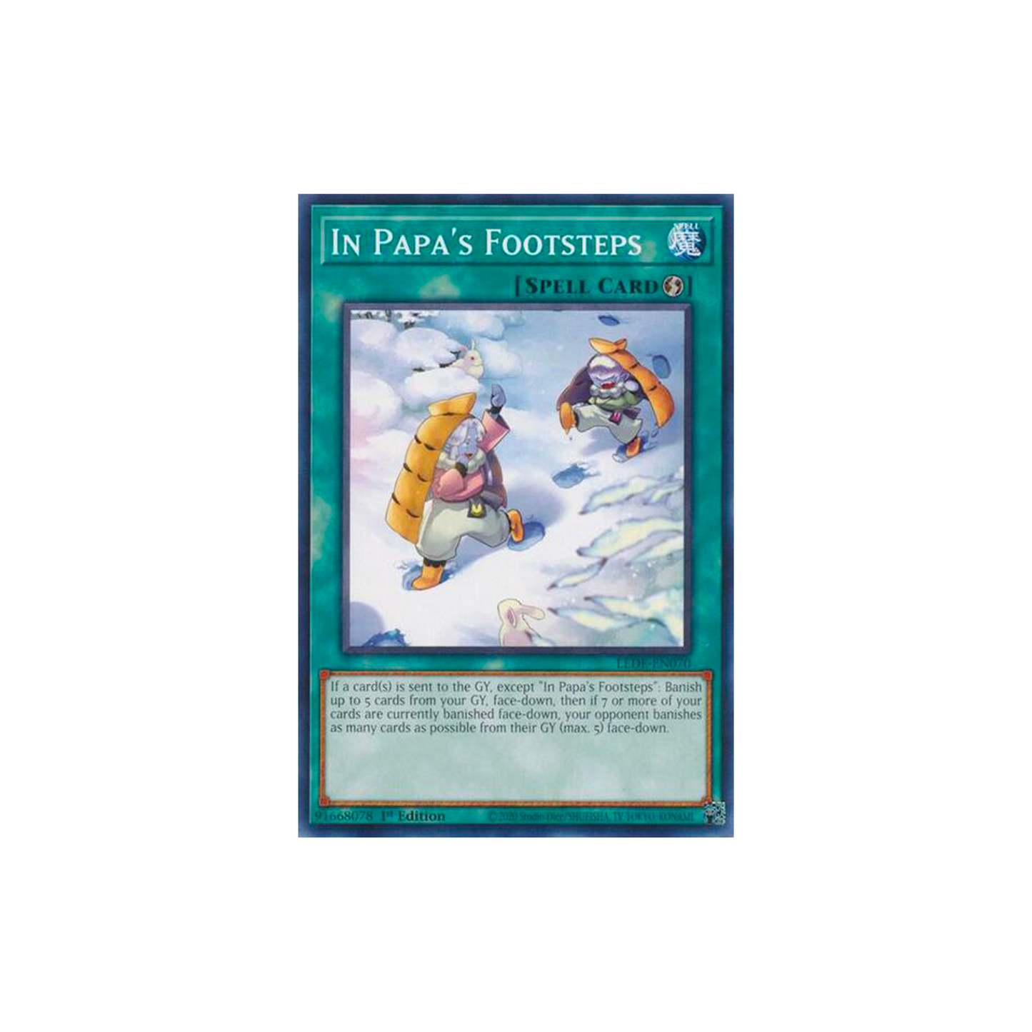 IN PAPA'S FOOTSTEPS - COMMON - 1ST EDITION
