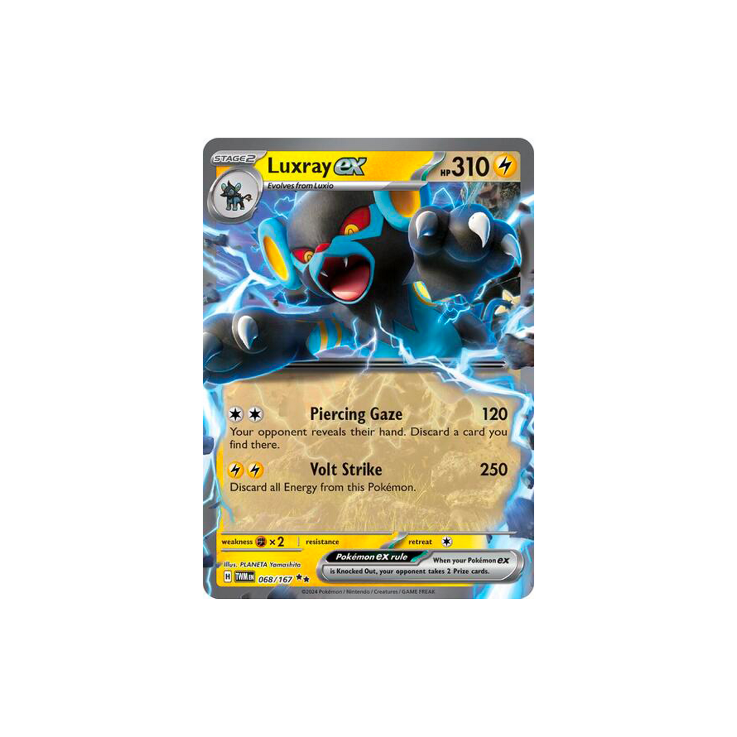 LUXRAY EX - DOUBLE RARE