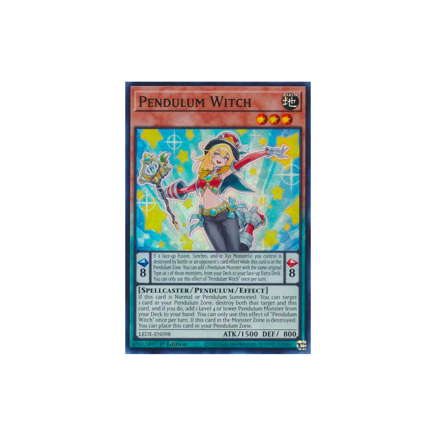 PENDULUM WITCH - SUPER RARE - 1ST EDITION