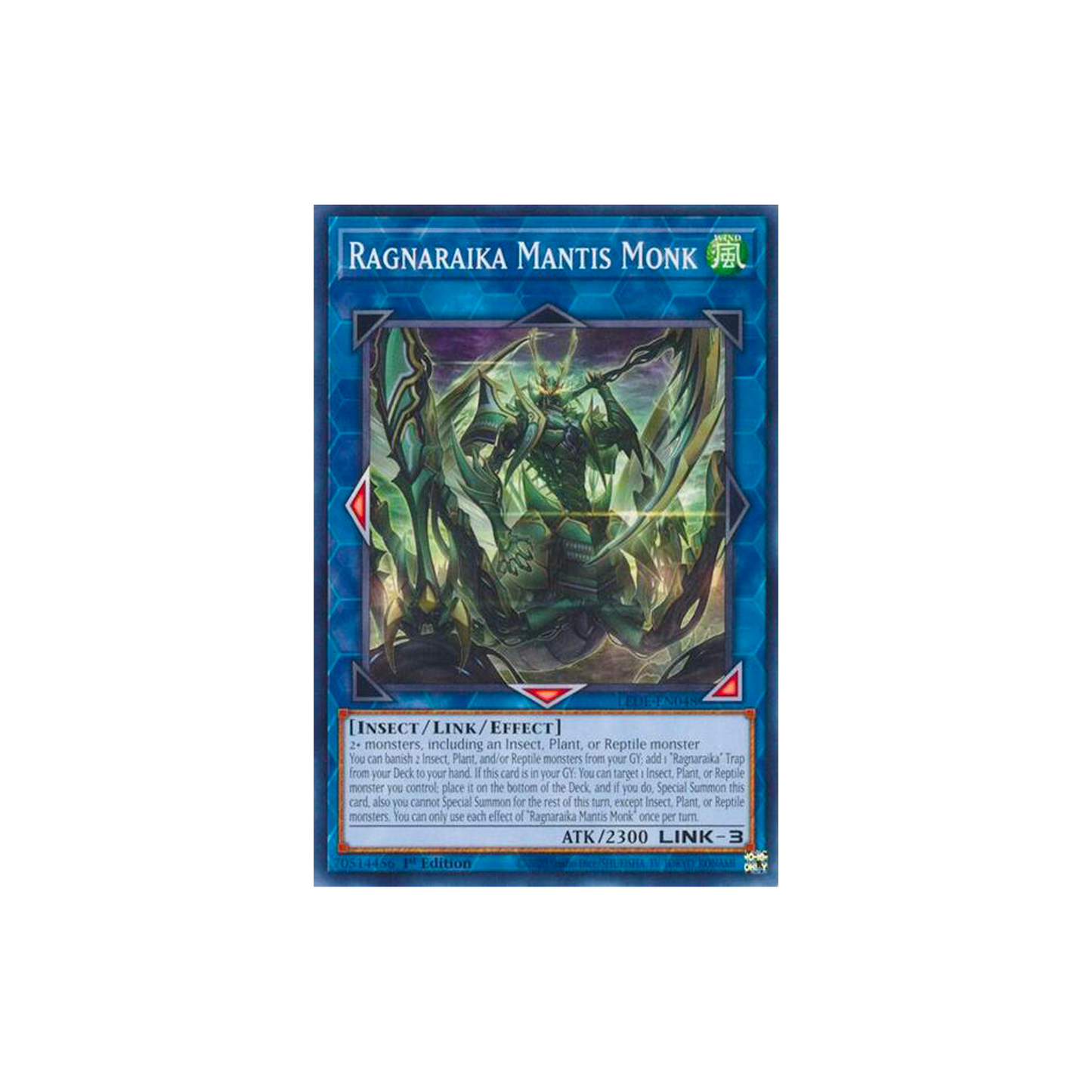 RAGNARAIKA MANTIS MONK - COMMON - 1ST EDITION