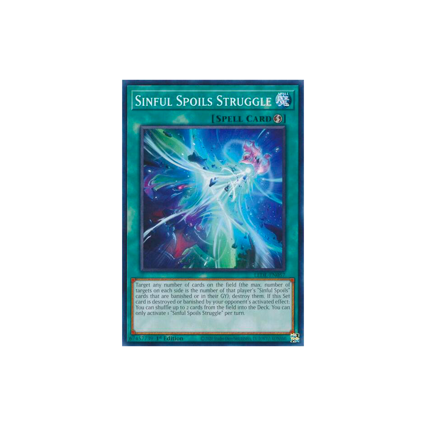 SINFUL SPOILS STRUGGLE - COMMON - 1ST EDITION