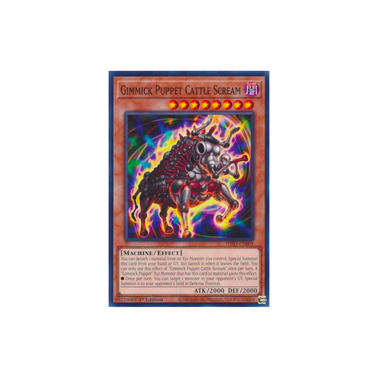 GIMMICK PUPPET CATTLE SCREAM - COMMON - 1ST EDITION