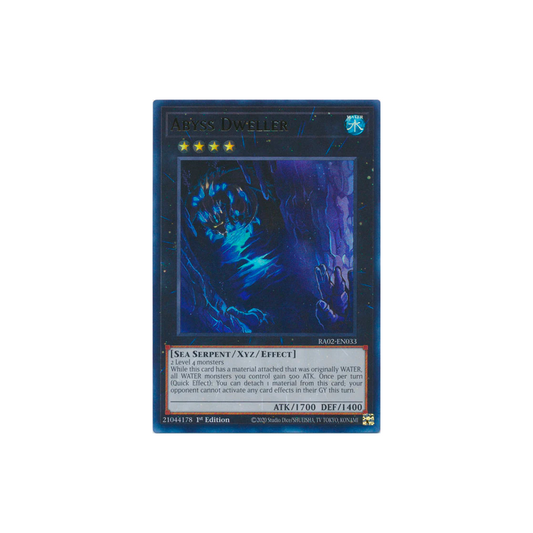 ABYSS DWELLER - ULTRA RARE - 1ST EDITION