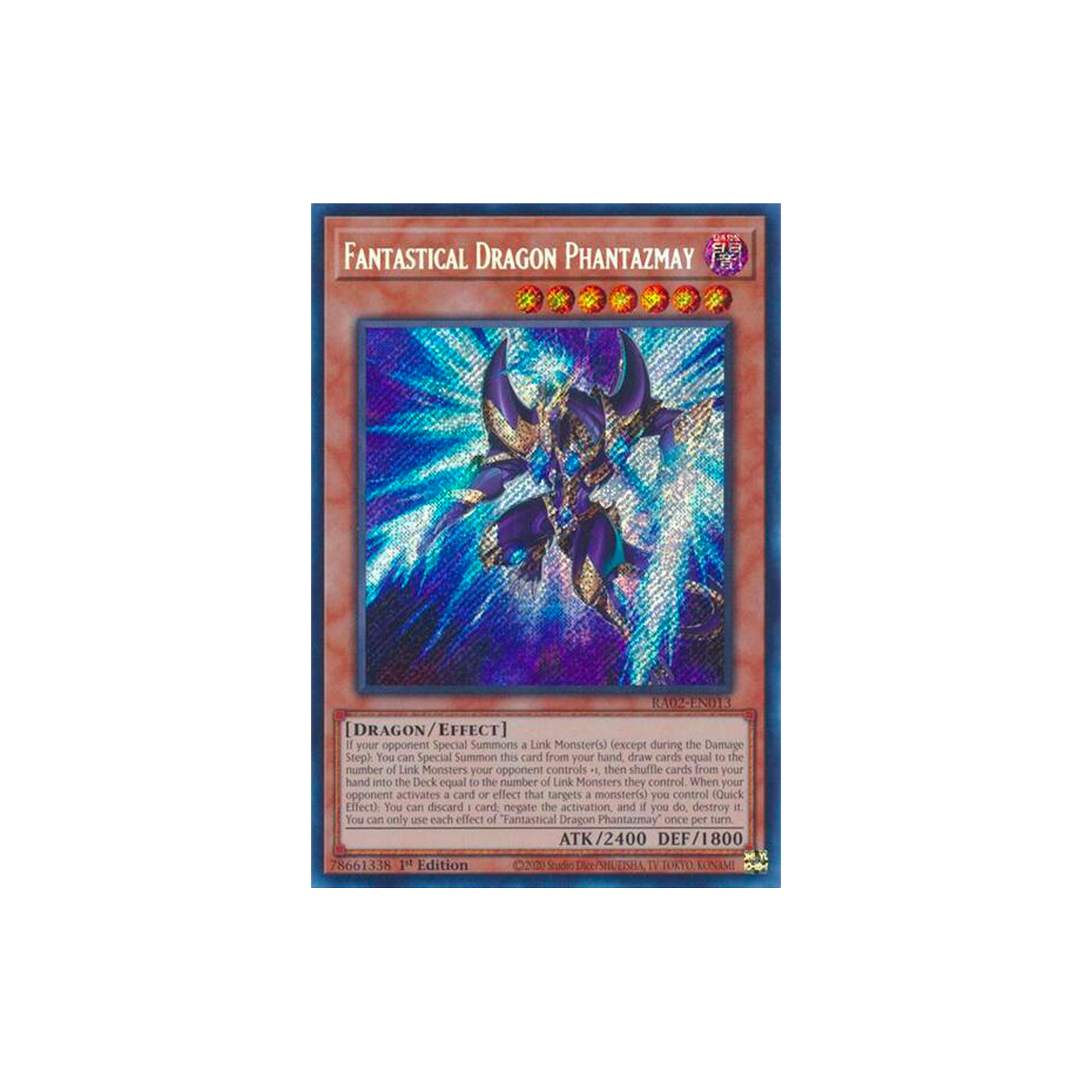 FANTASTICAL DRAGON PHANTAZMAY - SECRET RARE - 1ST EDITION