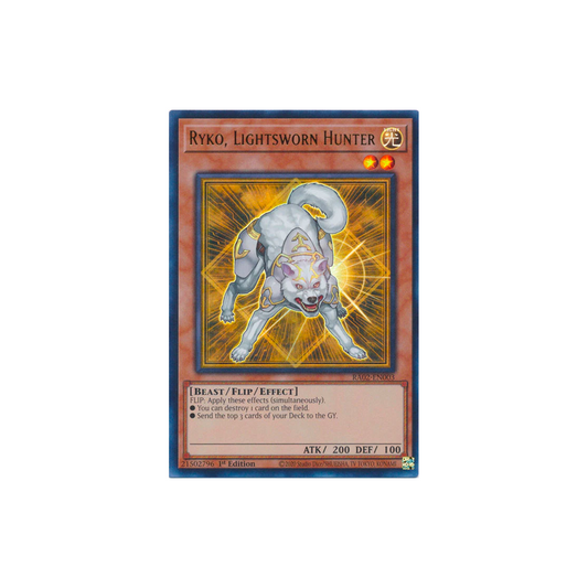 RYKO, LIGHTSWORN HUNTER - ULTRA RARE - 1ST EDITION