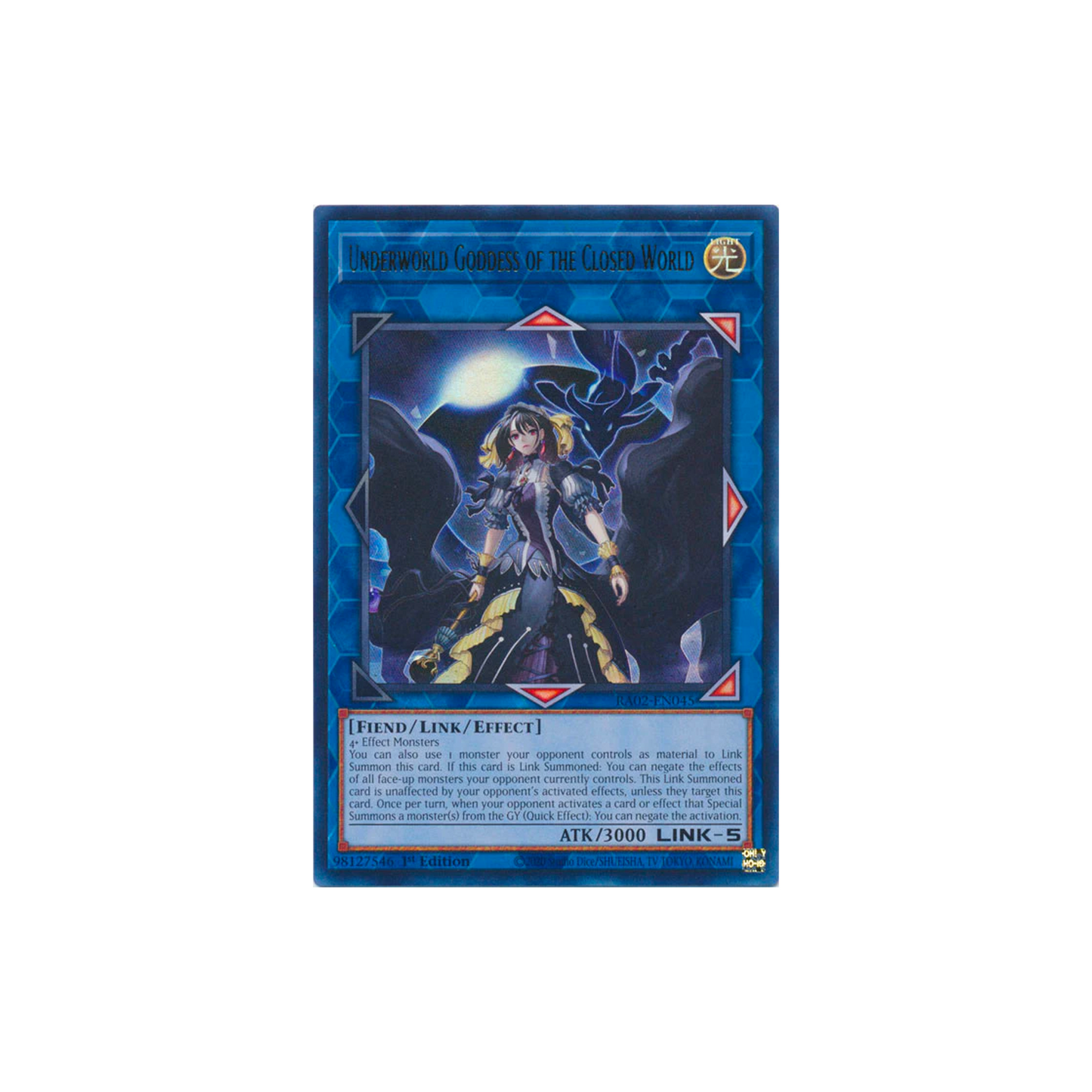 UNDERWORLD GODDESS OF THE CLOSED WORLD - ULTRA RARE - 1ST EDITION